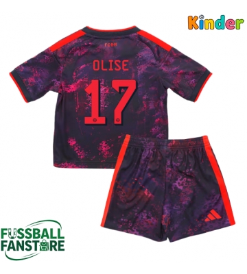 Bayern Munich Michael Olise #17 Replik 3rd trikot Kinder 2026-27 Kurzarm (+ Kurze Hosen)